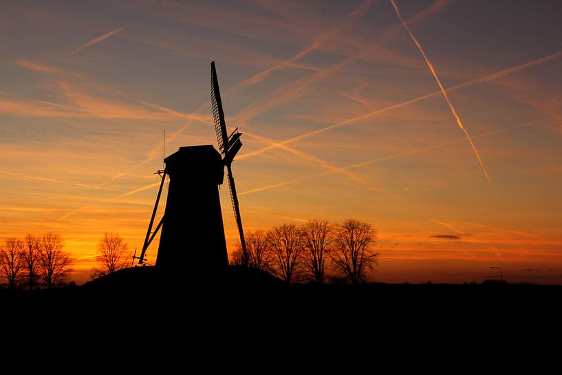 Bronkhorstermolen par Fred Vester