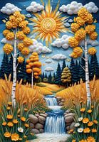 Goldene Symphonie der Natur
