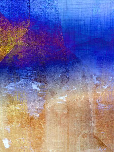 Golden summer beach by FRESH Fine Art