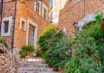 Picturesque village Fornalutx on Mallorca, Spain Balearic Islands by Alex Winter