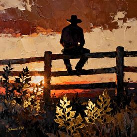 Watching the Day Burn von Johannas Art Creations