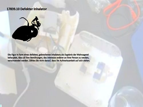 Inhalator met defect 17839.10