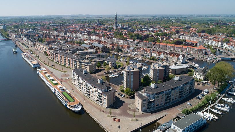 Middelburg Stads gezicht van Cornelius Fontaine