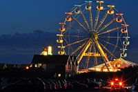 kermis in de avond