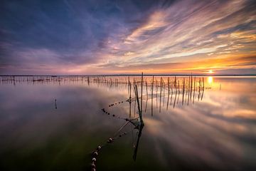 Zonsondergang van Voss fotografie