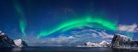 Flaget aurora van Wojciech Kruczynski thumbnail