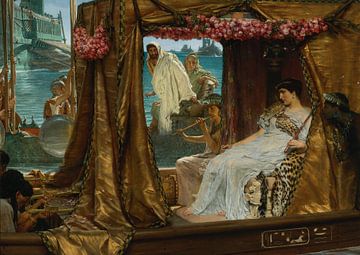 Lawrence Alma Tadema. Antoine et Cléopâtre, 1884