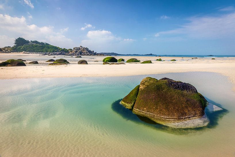 Strand von Kerfissien, Bretagne von Christian Müringer
