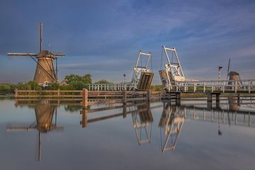 Kinderdijk - Mühle Nederwaard Nr. 2 von Frank Smit Fotografie