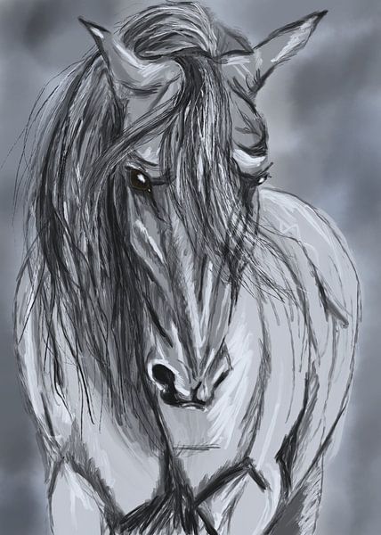 The power of the horses by Monique Schilder