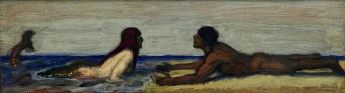 Franz von Stuck - Zeevrouw (ca 1891)