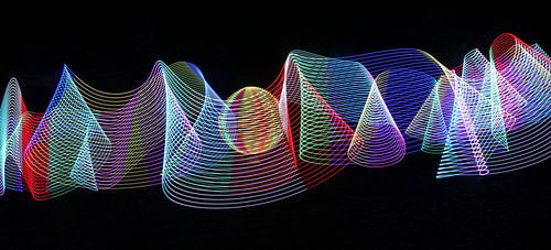 work of art white lightpainting