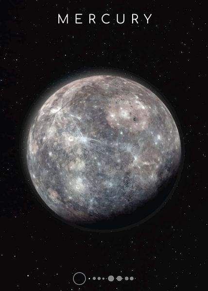 Celestial Beauty: Mercury by Hazen Rocky