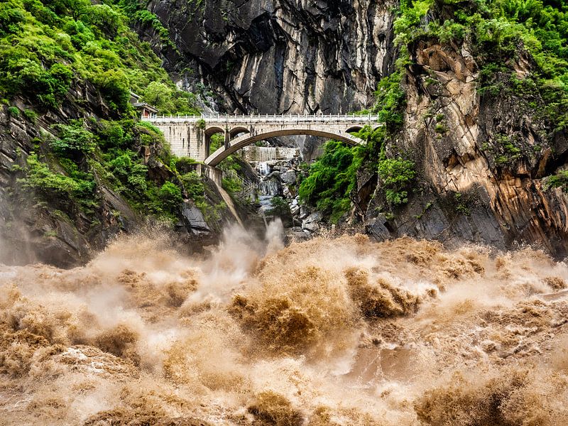 Tiger Leaping Gorge van Stijn Cleynhens