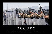 STK107151M-Occupy: Inspirerende en motiverende poster
