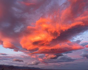 Sonnenuntergang Island