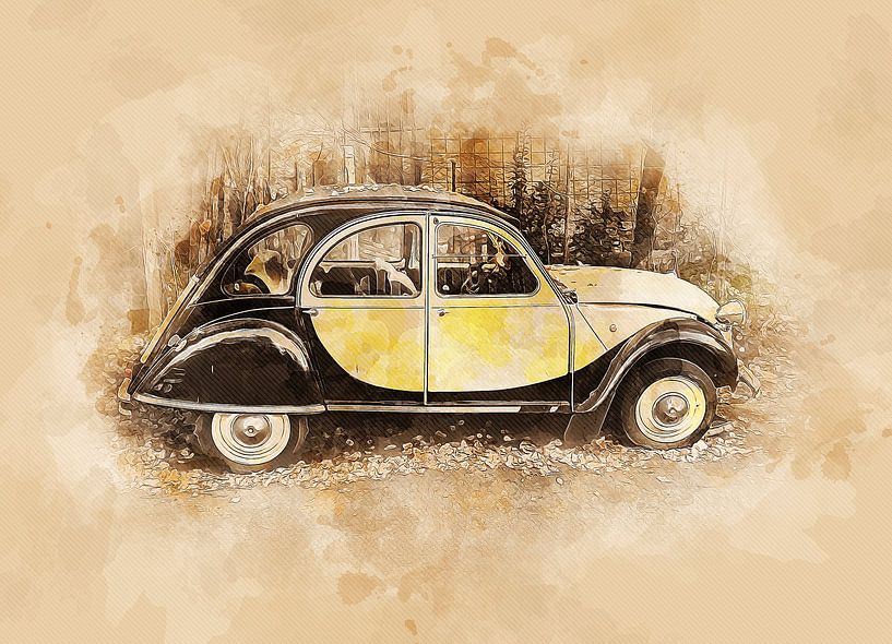Oldtimer Duck by Peter Roder