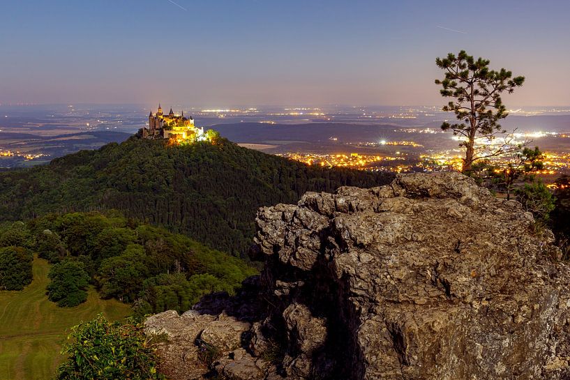 Hohenzollern Castle from the Zellerhorn by Roland Brack
