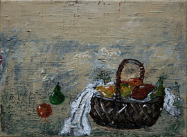 Fruit basket by Kjeld Olsen