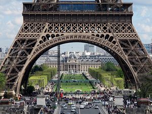 Parijs,Paris,Eiffeltoren van M  van den Hoven