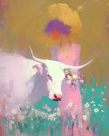 Zarte Frühlingsblüte von ByNoukk