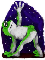 Yoga-Frosch