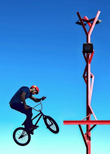 Cross BMX competition