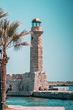 Vuurtoren van Rethymnon van Rik Sleurink