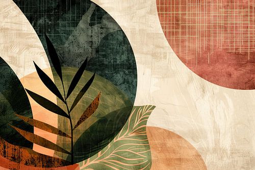 Abstracte Tuin Kunst | Groene Plant