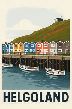 Couleurs sur le quai - La diversité maritime de Helgoland