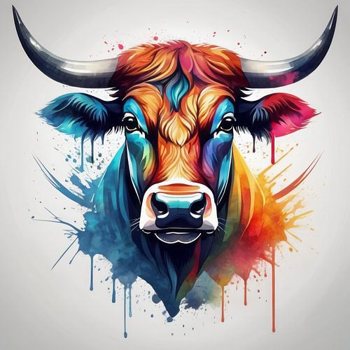 Taurus Aquarell