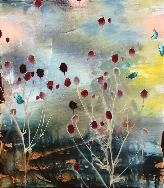 Blue Butterflies by Simone Zacharias