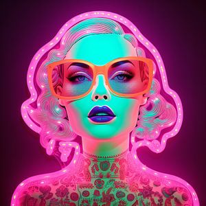 Porträt "Neon Love"