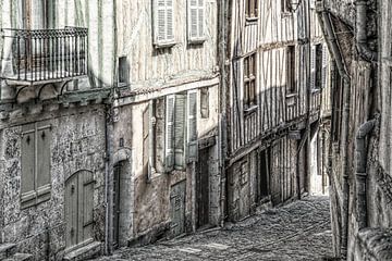 L'artisanat dans une vieille ville française sur Yvonne Blokland