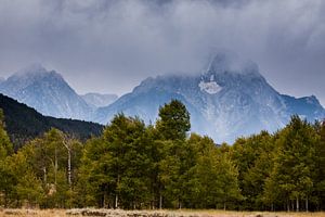 Bewölkt Grand Teton National Park von Stefan Verheij