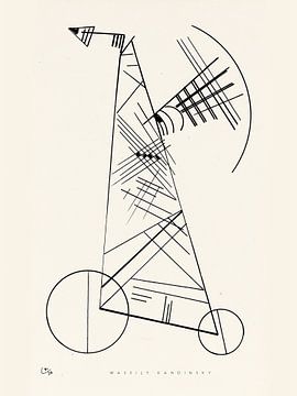 Wassily Kandinsky - Lijnen en cirkels van Old Masters