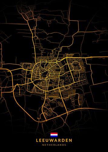 Leeuwarden Kaart