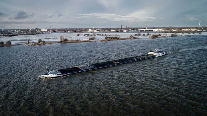 Motorvrachtschip Indigo van Vincent van de Water