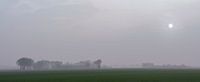 Mistig panorama van het platteland van Mario Verkerk thumbnail