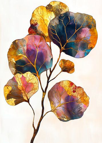 Eucaliptus bladeren natuur kunst 2