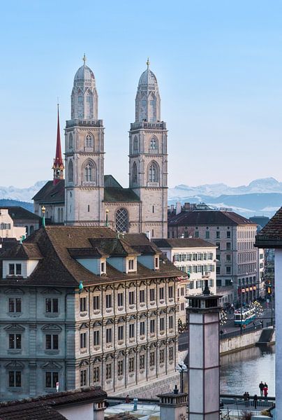 Großmünster in Zürich by Jan Schuler