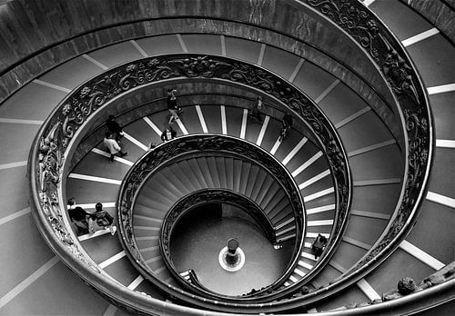 Spiraaltrap in het Vaticaan museum