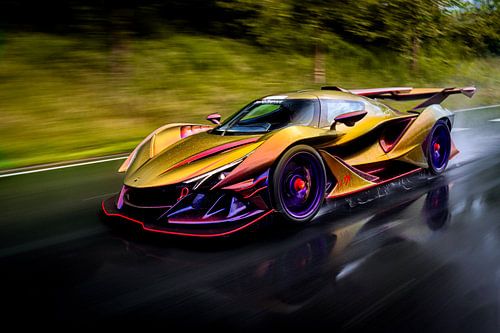 Hypercar Apollo Intensa Emozione Golden Dragon