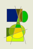 Moderne, géométrie, minimalisme, abstrait