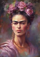 Frida poster art print