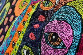 Digitaal abstracte moderne kunst van Egon Zitter