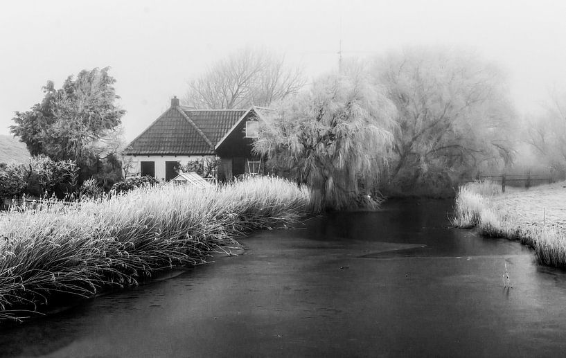 Winter in Friesland von Sidney Portier