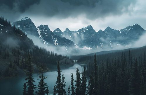 Panorama of the mountains