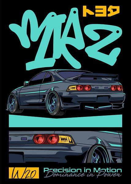 Toyota MR2 W20 JDM Car by Adam Khabibi