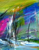 dynamik 1 - paysage abstrait